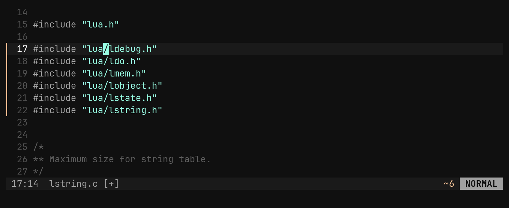A cursor on every line: step 3