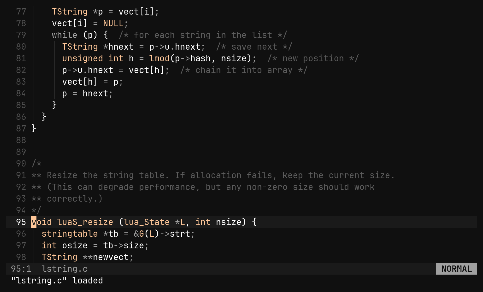 ga — the other file: step 2