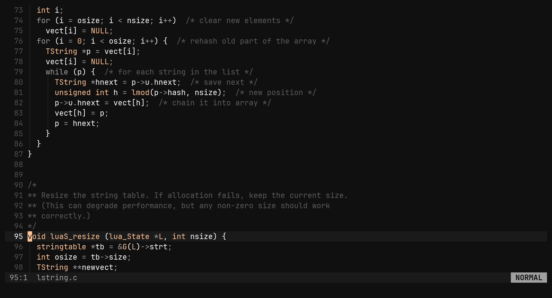 gA — the other file, beside this one: step 0