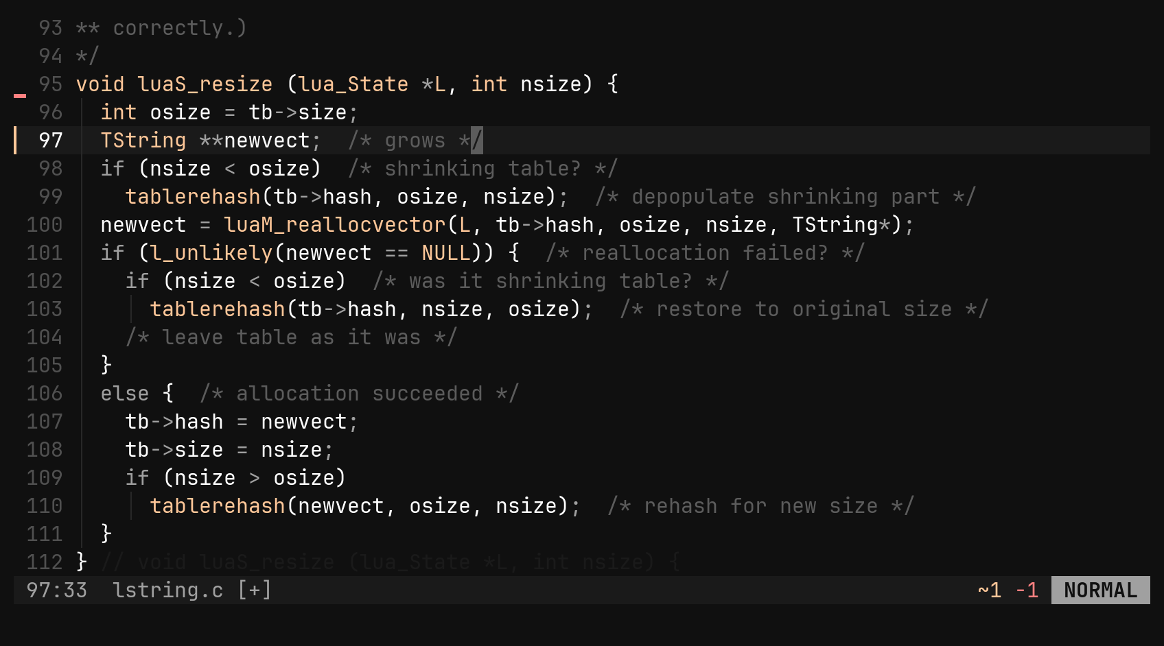Git signs: step 2