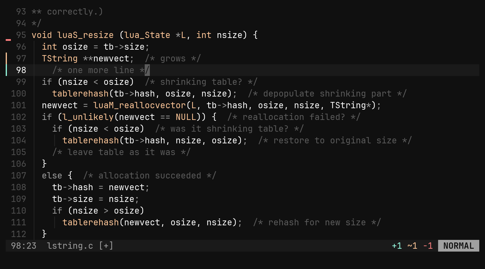 Git signs: step 3
