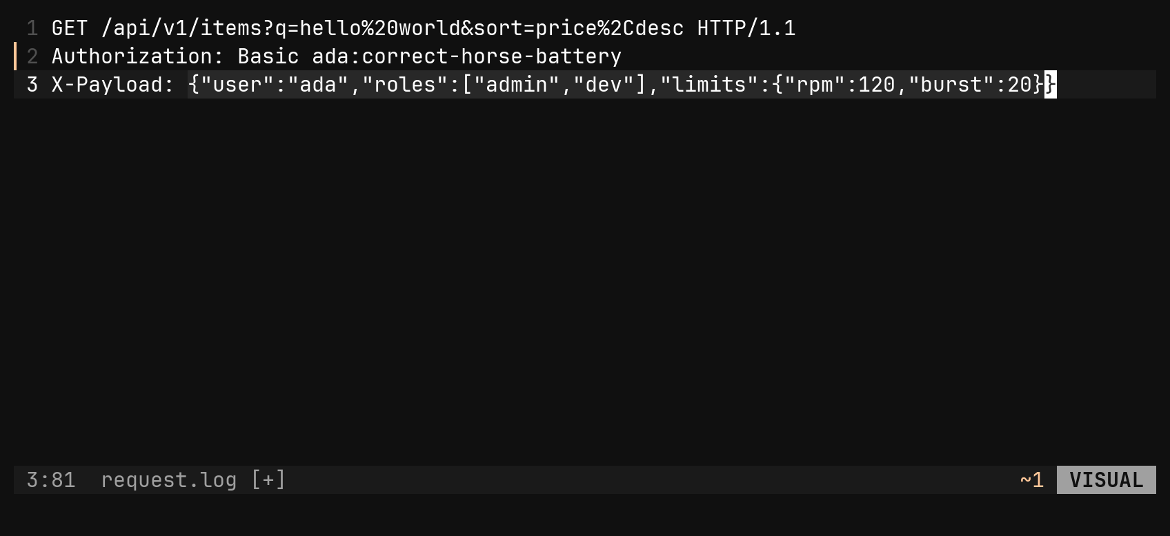 Decode in place: step 3