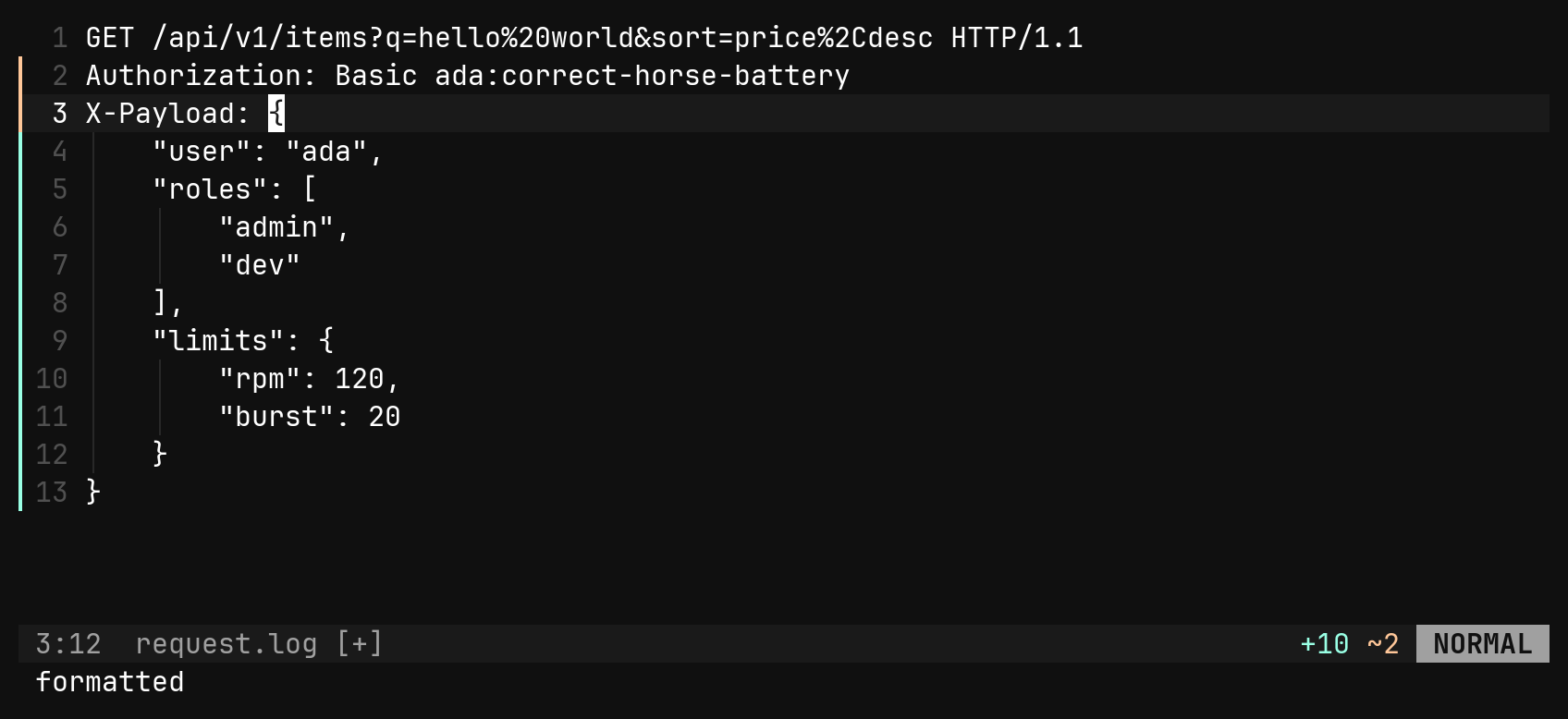 Decode in place: step 4